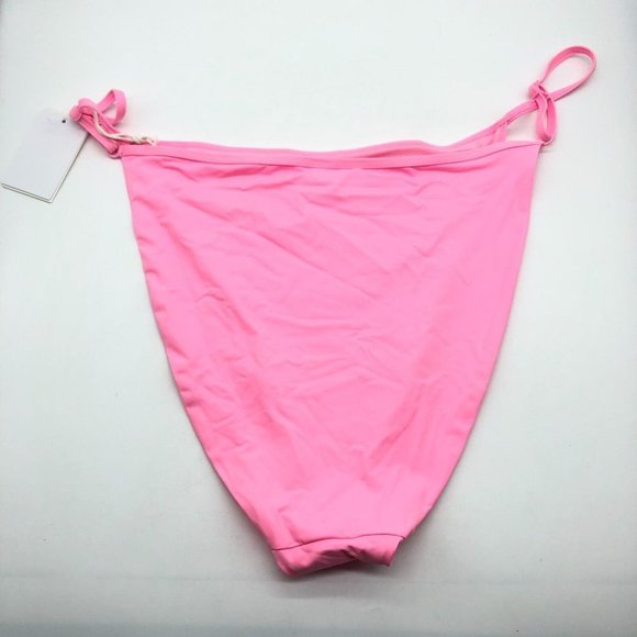 Good American Perfect Fit Bikini Bottom Smooth Matte Sugar Pink 4 US XL - Picture 4 of 5